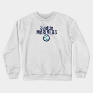 Mariners Vintage Weathered Crewneck Sweatshirt